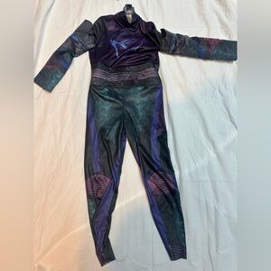 Descendants Mal Disney Kids Jumpsuit Romper - Purple & Teal